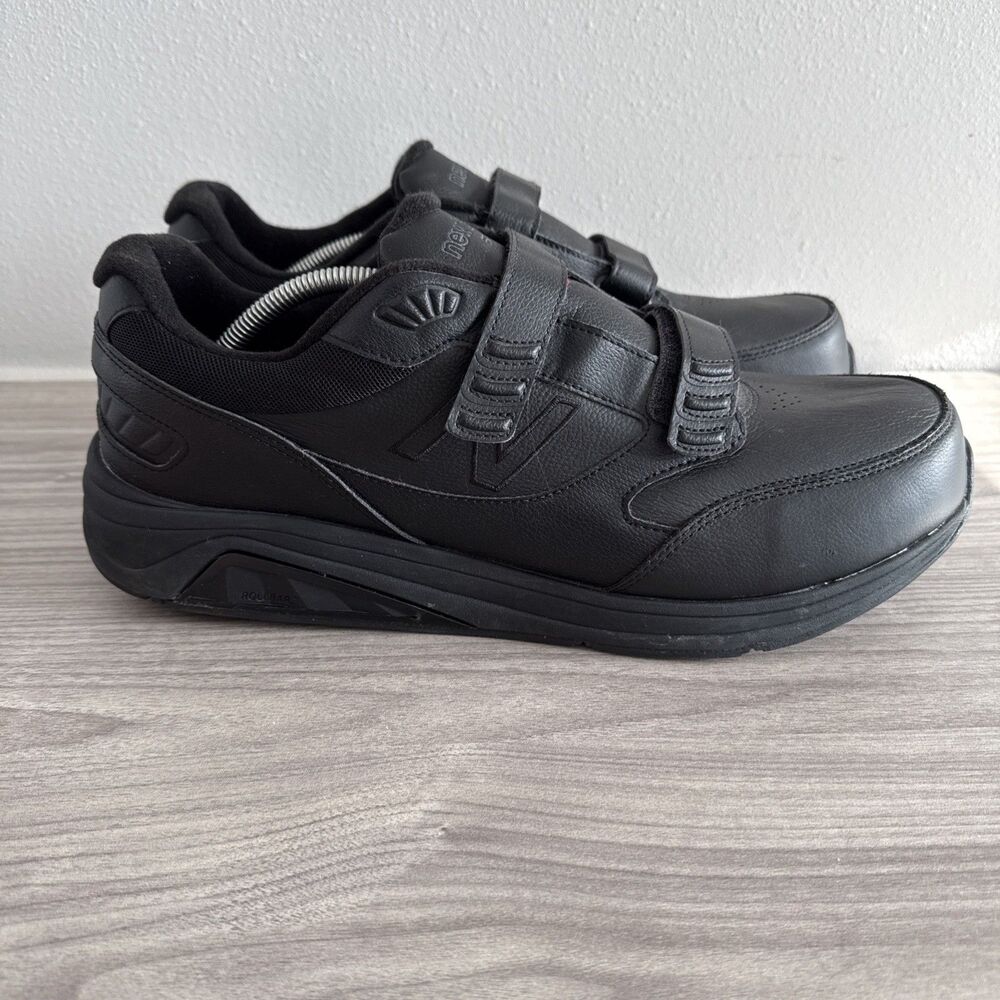 New Balance 928v3 Sneakers Men's Size 14 EE Black Leather Hook and Loop MW928HB3 - Picture 6 of 12